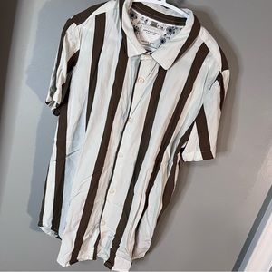 Denim & flower boys dress shirt